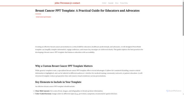 Security scan screenshot of https://aksarasantaisphere-dpc9bj3xyvxw.edgeone.app/breast-cancer-ppt-template.html