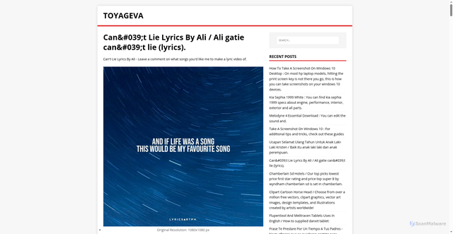 Security scan screenshot of https://avegayot.pages.dev/posts/can-t-lie-lyrics-by-ali/