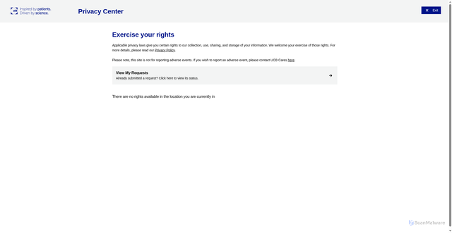 Security scan screenshot of https://ucbccpa.com