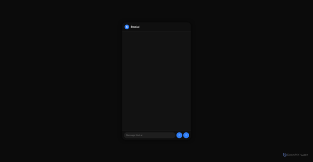 Security scan screenshot of https://studai-mhhir6r6ec.edgeone.app/