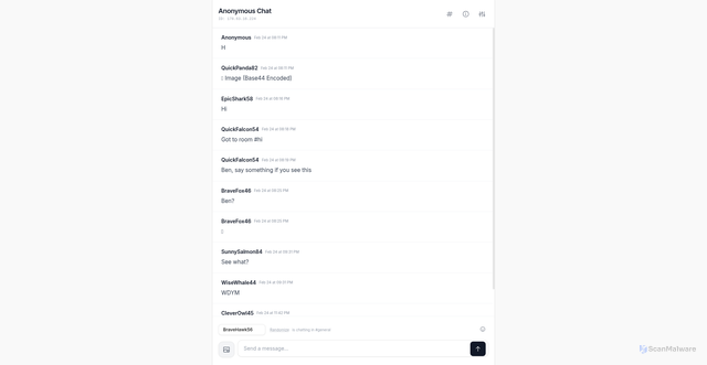 Security scan screenshot of https://anymochat-dlu5mulrqw.edgeone.app/