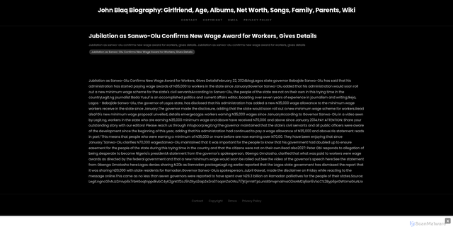 Security scan screenshot of https://teespringshophugo-0m17euibfp.edgeone.app/2023-jubilation-as-sanwo-olu-confirms-new-wage-award-for-workers-gives-details.html