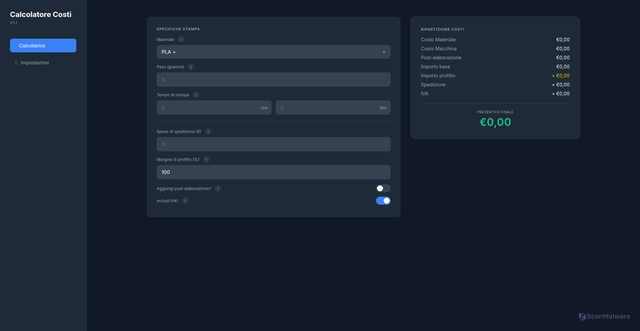 Security scan screenshot of https://apex3d-calculator-f1v6m5o2tt.edgeone.app/