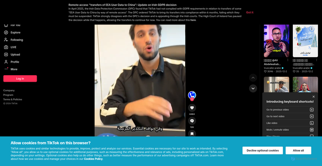 Security scan screenshot of https://tclr.se/4psPHnt