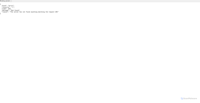 Security scan screenshot of https://api.brillion.geappliances.com