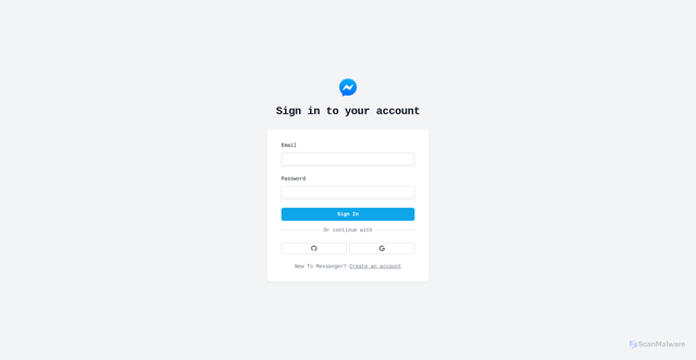 Security scan screenshot of http://www.messenger-wapp.vercel.app/
