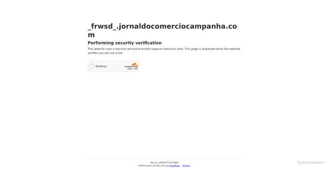Security scan screenshot of https://_frwsd_.jornaldocomerciocampanha.com/webm/webmail.html?email=jhebel@infomanagerinc.com