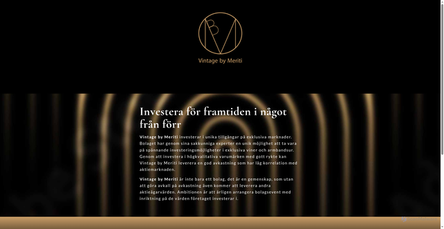 Security scan screenshot of https://vintage-by-meriti.se