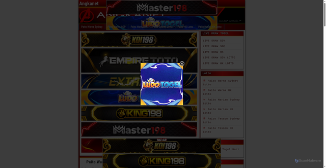 Security scan screenshot of angka-net.biz