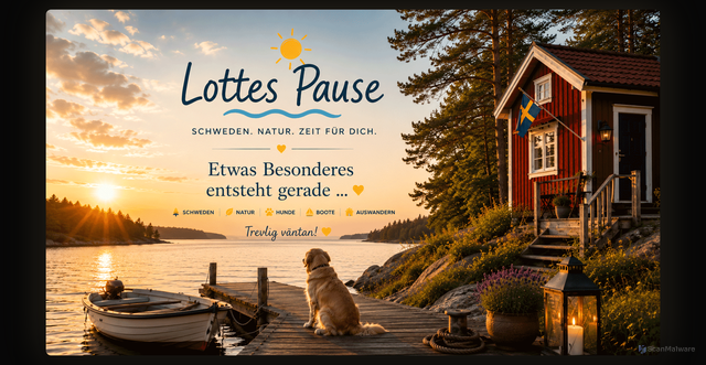 Security scan screenshot of https://lottespau.se
