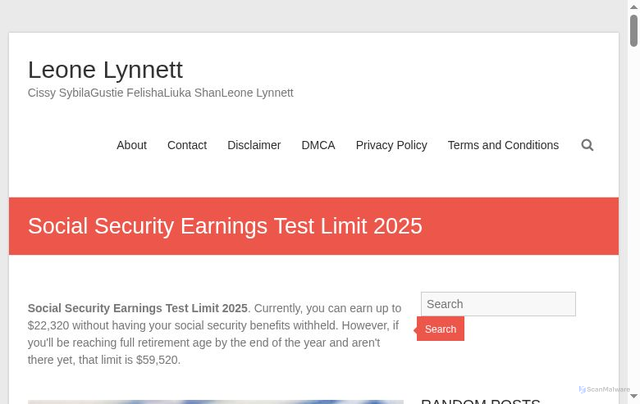 Security scan screenshot of https://avahjkcordelia.pages.dev/obwqybw-social-security-earnings-test-limit-2025-photos-ynwfenb/