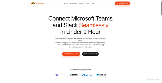 Security scan screenshot of https://teammate-iladt8ybka.edgeone.app/