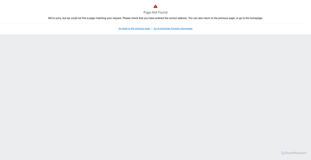 Security scan screenshot of https://identity-mirror.americanexpress.com