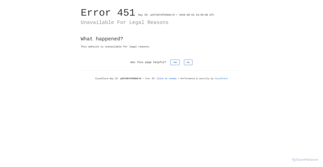 Security scan screenshot of https://registro-digital-ahnm-2026.cr-web.workers.dev/servicios