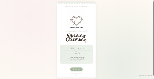 Security scan screenshot of https://whispersoftheheart-8u12w2u16e.edgeone.app/