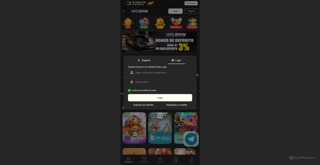 Security scan screenshot of https://wg-bmw.win/