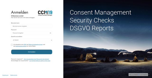 Security scan screenshot of https://cloud.ccm19.de/