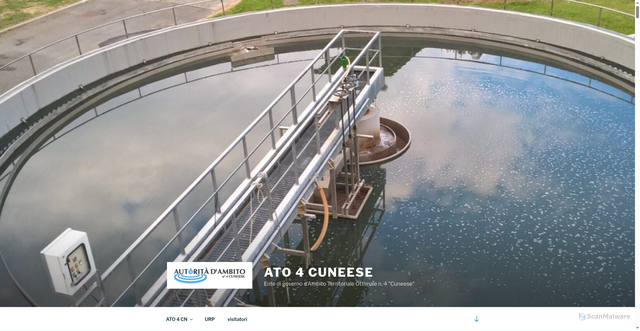 Security scan screenshot of https://www.ato4cuneese.it