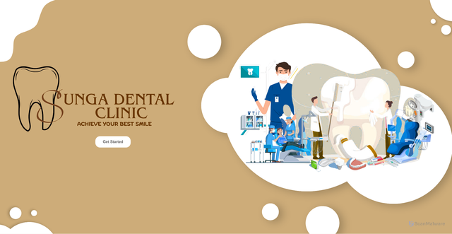 Security scan screenshot of https://sungadentalclinic.com/