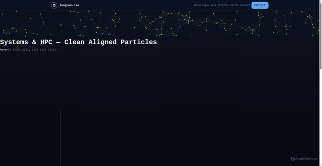 Security scan screenshot of http://combined-website.pages.dev/