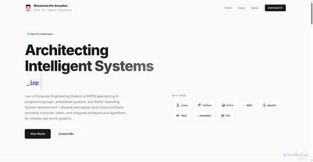 Security scan screenshot of https://muhammadafinramadhan-1oo9k36xd5.edgeone.app/