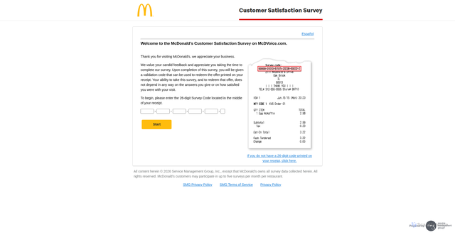 Security scan screenshot of https://www.mcdvoice.com