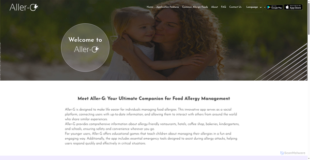 Security scan screenshot of http://multi-language-431.linguana.site/