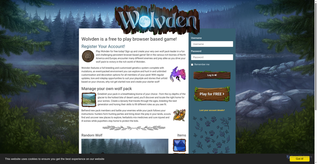 Security scan screenshot of https://wolvden.com