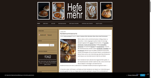 Security scan screenshot of https://hefe-und-mehr.de
