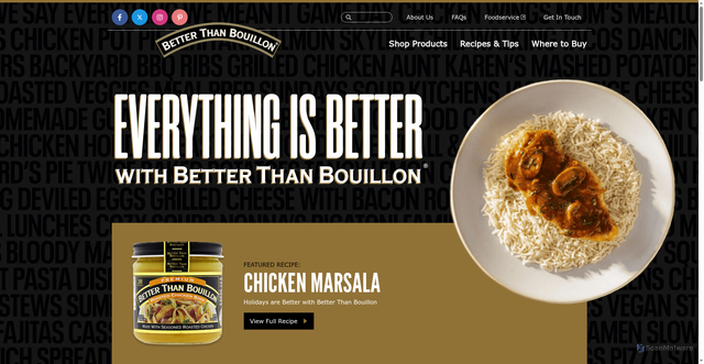 Security scan screenshot of https://betterthanbouillon.com