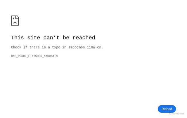Security scan screenshot of https://smbocmbn.ii0w.cn/login