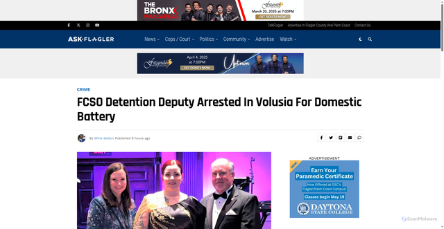 Security scan screenshot of https://askflagler.com/fcso-detention-deputy-arrested-in-volusia-for-domestic-battery/