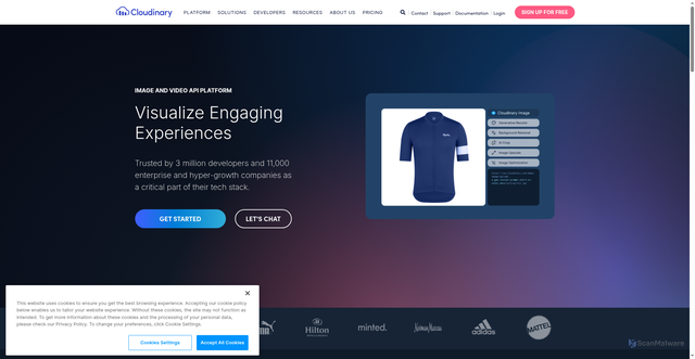 Security scan screenshot of https://media.d3.nhle.com