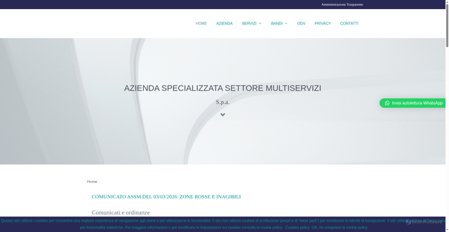 Security scan screenshot of https://www.assm.it